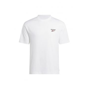 Tricou sport barbati 100218844 -  Bumbac - Alb -