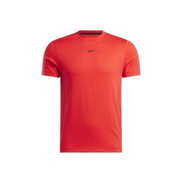 Tricou sport barbati  Athlete Tee - croiala regulata - rosu - bumbac si poliester