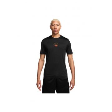 Tricou sport barbati  Dri-FIT - negru - poliester