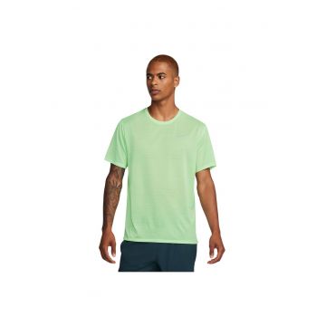 Tricou sport barbati  Miler - respirabil - verde - poliester