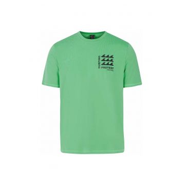 Tricou sport barbati -  PRTDeer - maneca scurta - verde - poliester-elastan