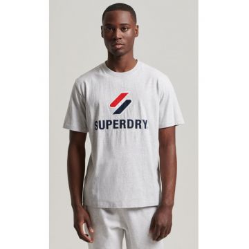 Tricou Superdry - De barbati - Bumbac - Alb - Masura - Alb