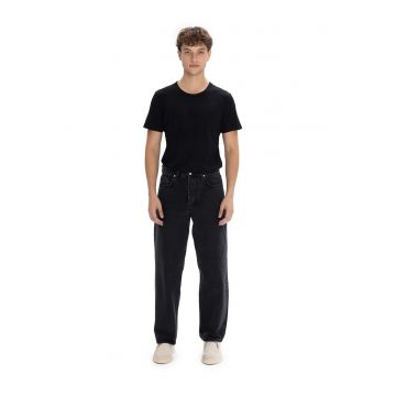 Blugi barbati -  Straight Fit - albastru - 100% bumbac/denim