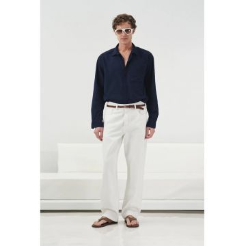 Blugi barbati -  talie medie - croiala dreapta - alb - denim