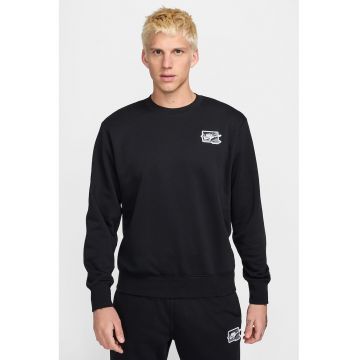 Bluza din amestec de bumbac - Alb/Negru