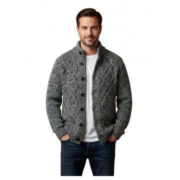 Cardigan tricotat cu nasturi Eustache