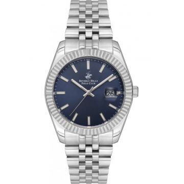 Ceas de bărbați  BP3018X.390 - albastru închis - mecanism Quartz - brățară din oțel