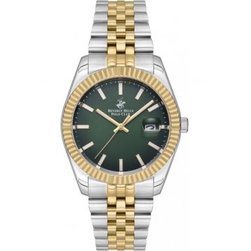 Ceas de lux pentru bărbați  verde - quartz - 40x40mm