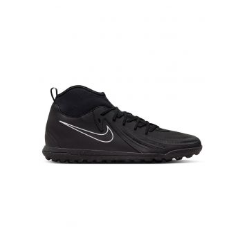 Ghete de fotbal  Phantom Luna 2 Club TF - confortabile - inalt - negru - material textil -