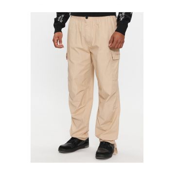Pantaloni cargo barbati  bej - bumbac