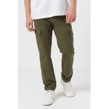 Pantaloni cargo slim fit Austin - Verde inchis