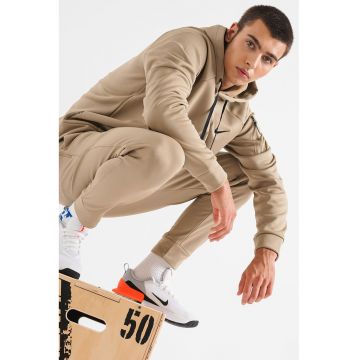 Pantaloni conici cu logo - pentru fitness - Kaki