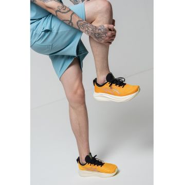 Pantaloni relaxed fit cu snur - Albastru prafuit