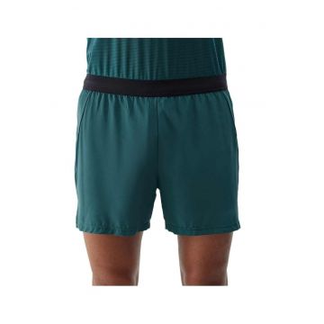 Pantaloni scurti  albastru - poliester-elastan - croiala standard - uscare rapida - Albastru