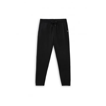 Pantaloni sport  Trecker - talie elastica - buzunare laterale - bumbac/poliester - negru