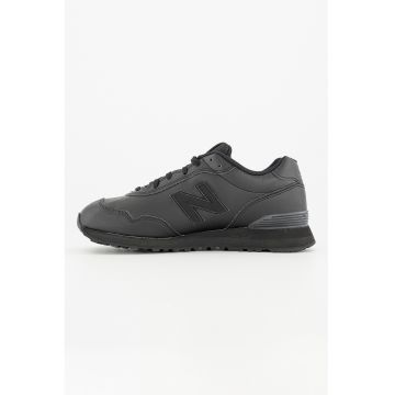 Pantofi sport low cut din piele 515 - Negru