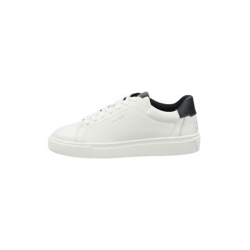 Pantofi sport low-cut din piele McJulien - Alb/Bleumarin