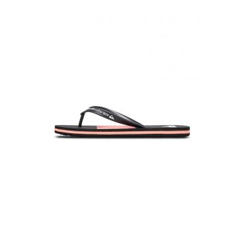 Papuci flip-flop Molokai Stripe 25 - Negru/Coral