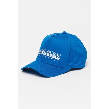 Sapca ajustabila cu logo - Alb/Albastru royal