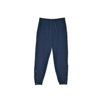 Trening sport barbatesc  jogger - talie elastica - 2 buzunare - bleumarin - bumbac 70%