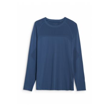 Tricou Antrenament Barbati -  Maneci Lungi - Uscare Rapida - Denim - Marime L-XL