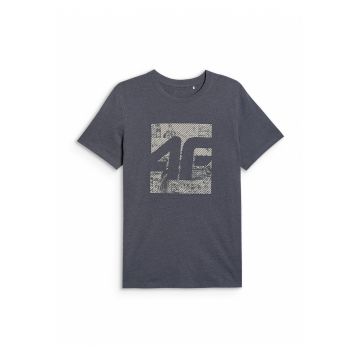 Tricou barbati  bumbac - confortabil - gri