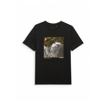 Tricou barbati -  bumbac - confortabil - negru