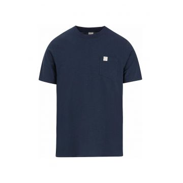 Tricou barbati -  PRTCRUZ - bleumarin - bumbac BCI - maneca scurta