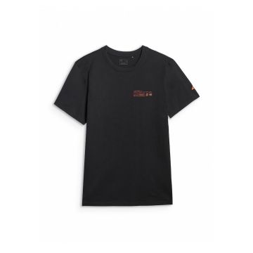 Tricou Barbati  Regular Fit - 100% Bumbac - Negru - Negru