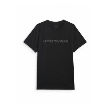 Tricou Barbati  Sportstyle - bumbac - negru - Negru