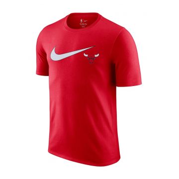 Tricou cu imprimeu - pentru baschet Chicago Bulls - Rosu/Alb