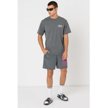 Tricou cu tehnologie Dri-FIT - pentru antrenament Hyverse - Gri deschis/Roz/Argintiu