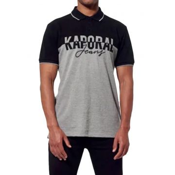Tricou polo - Negru/Gri