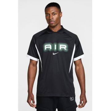 Tricou regular fit cu logo - Alb/Negru