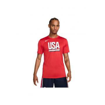 Tricou sport  Classic Choice - rosu - poliester - tehnologie Dri-FIT