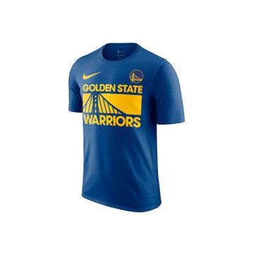 Tricou sport  Golden State Warriors - bumbac - albastru