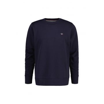Bluza de trening regular fit cu decolteu la baza gatului Shield - Albastru