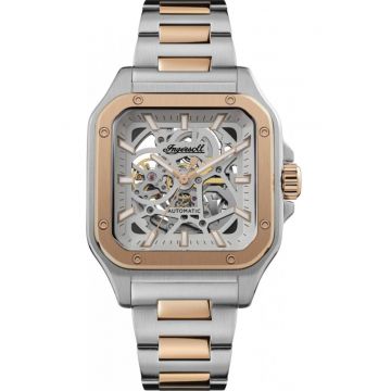 Ceas de bărbati  I14502 - mecanism automatic - otel - cadran pătrat