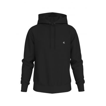 Hanorac cu logo - Negru