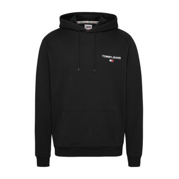 Hanorac cu logo pe spate - Alb/Negru