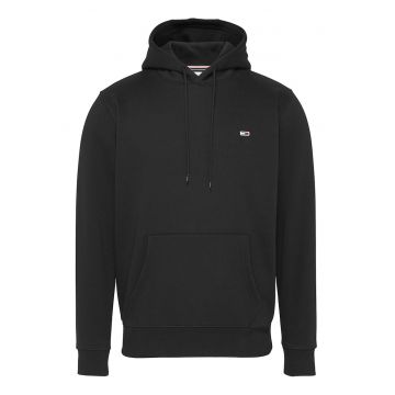 Hanorac regular fit cu buzunar kangaroo - Negru