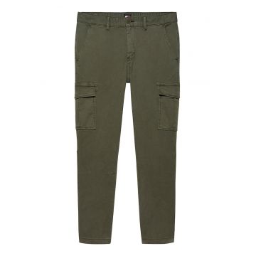 Pantaloni cu buzunare laterale - Kaki