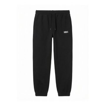 Pantaloni de trening conici Silvano Pro - Negru