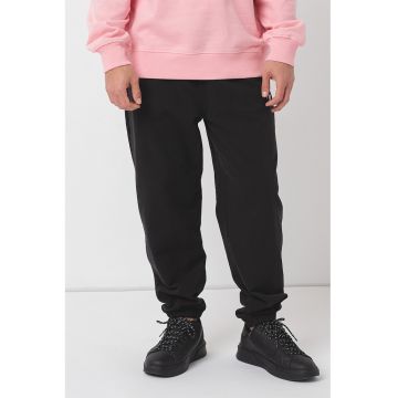 Pantaloni de trening relaxed fit - Negru