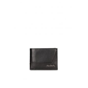 Portofel din piele Zenith Plus - Negru