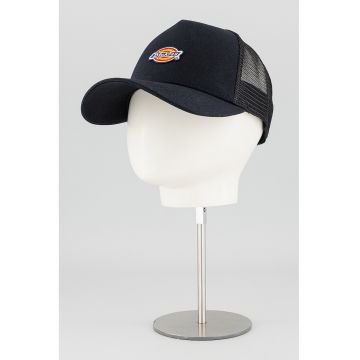 Sapca baseball cu segmente de plasa - Negru