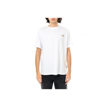 Tricou -  Bumbac - Alb.