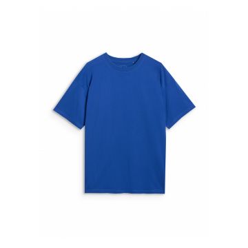 Tricou  bumbac cobalt - Albastru cobalt