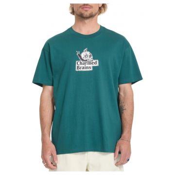 Tricou cu imprimeu in partea din fata din bumbac organic