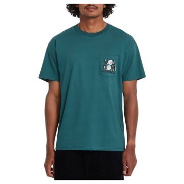 Tricou cu imprimeu si buzunar